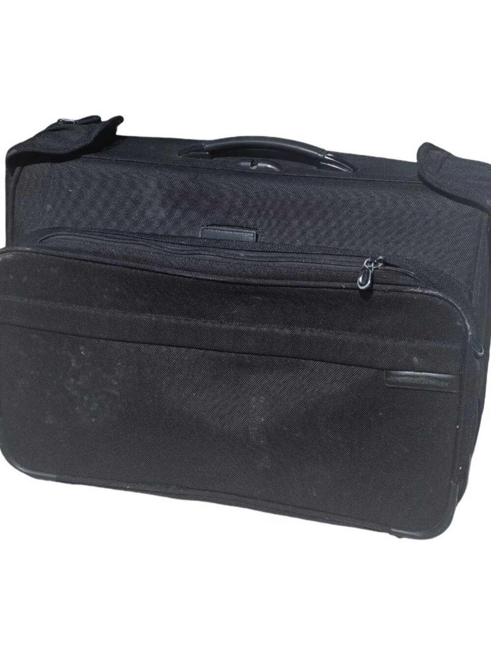 Briggs & Riley U374-4 Wheeled Briefcase Mobile Office Laptop Travel Bag Black